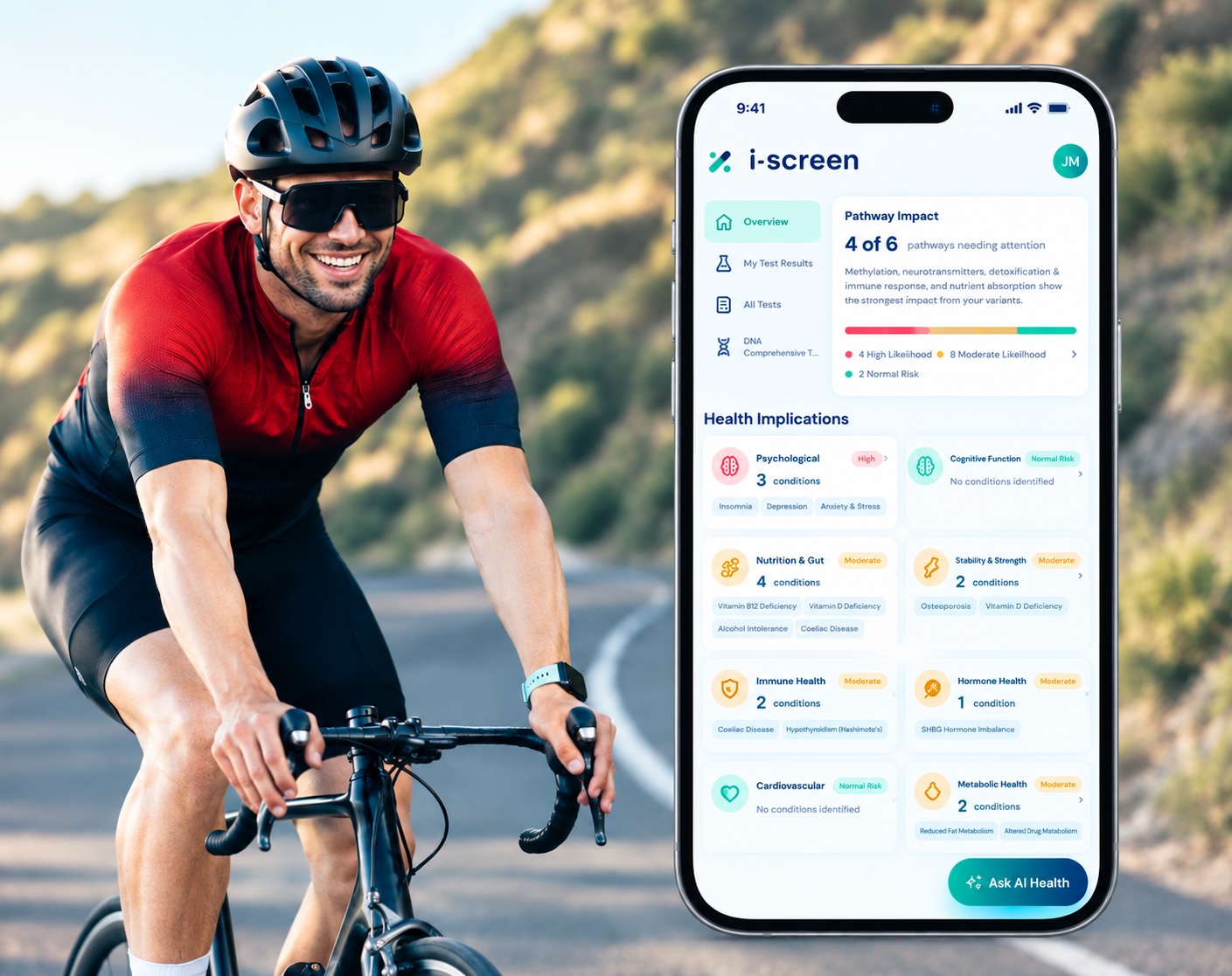 Men's Platinum &DNA Health Test - 1
