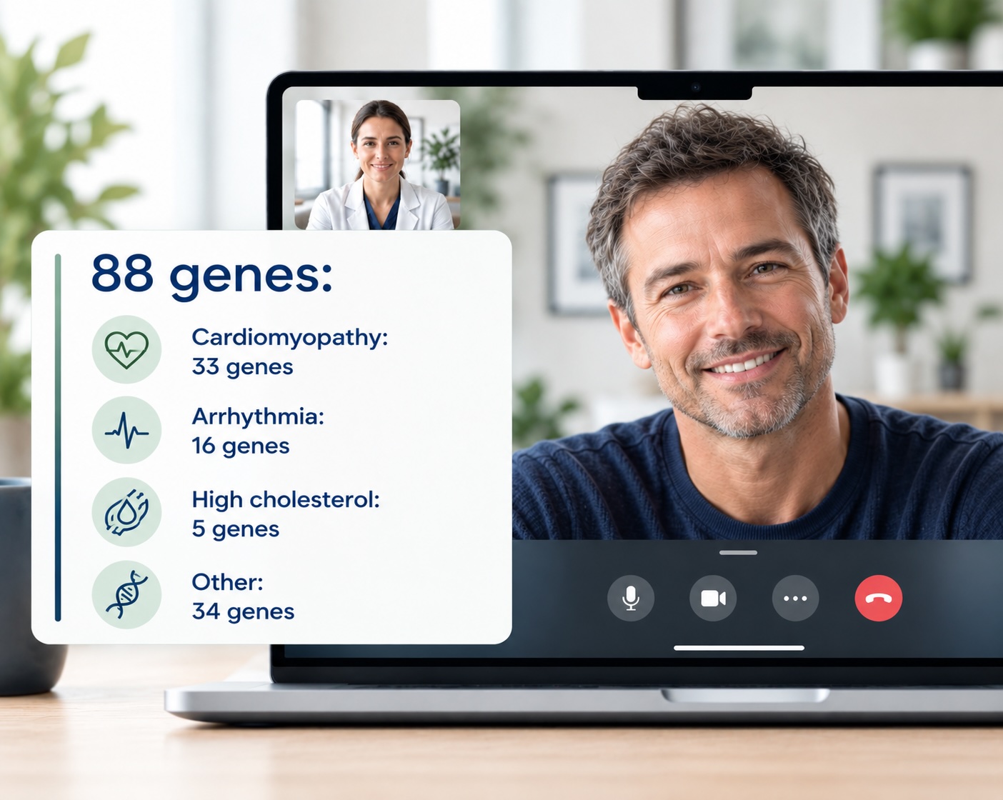 What your results look like - Cardiac Disease Risk Test
