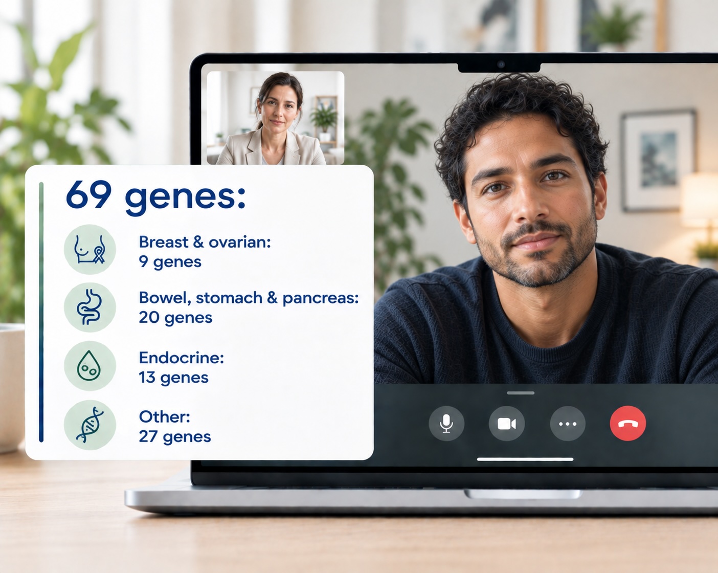 What your results look like - cancer risk test