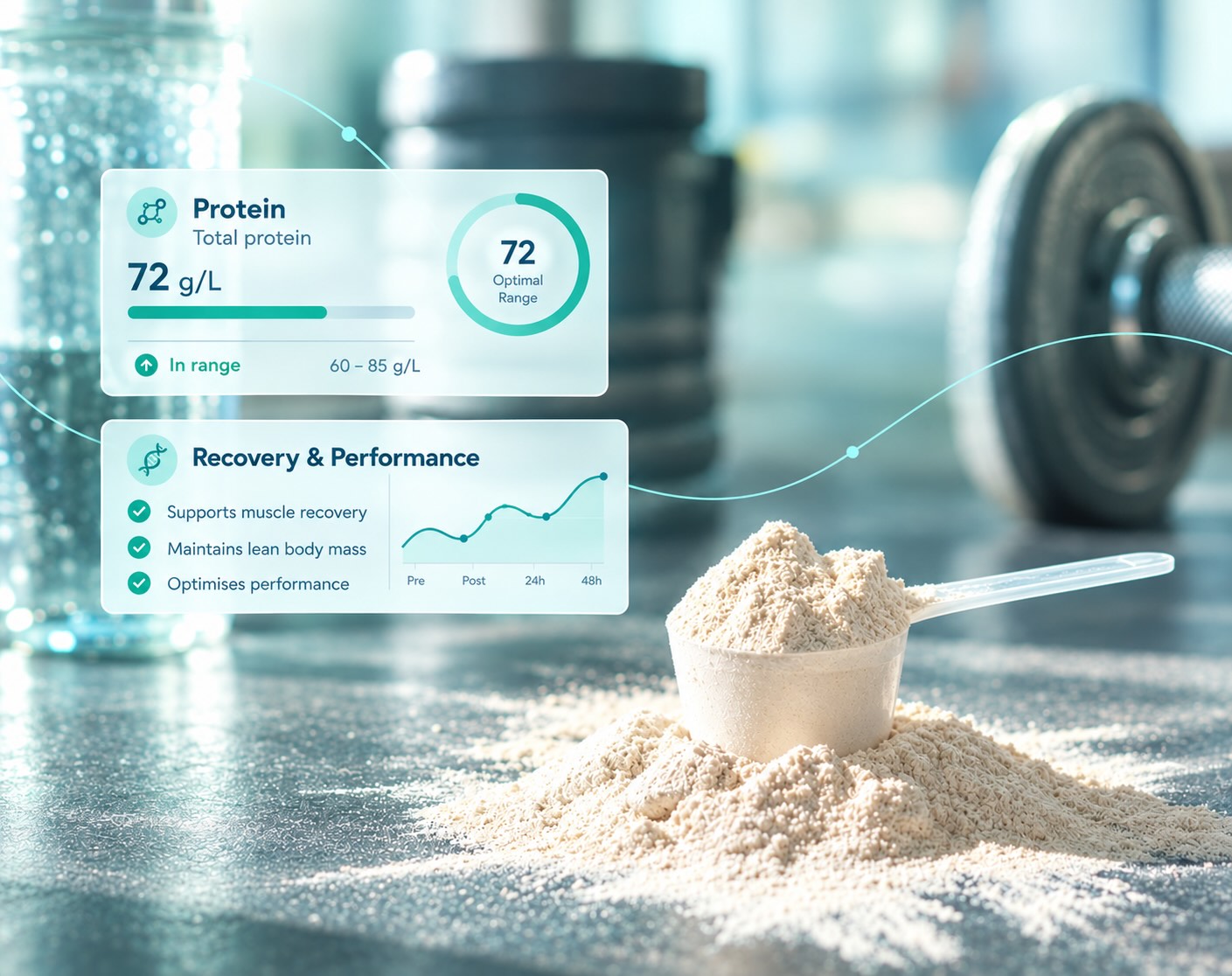Sport hormone content - male