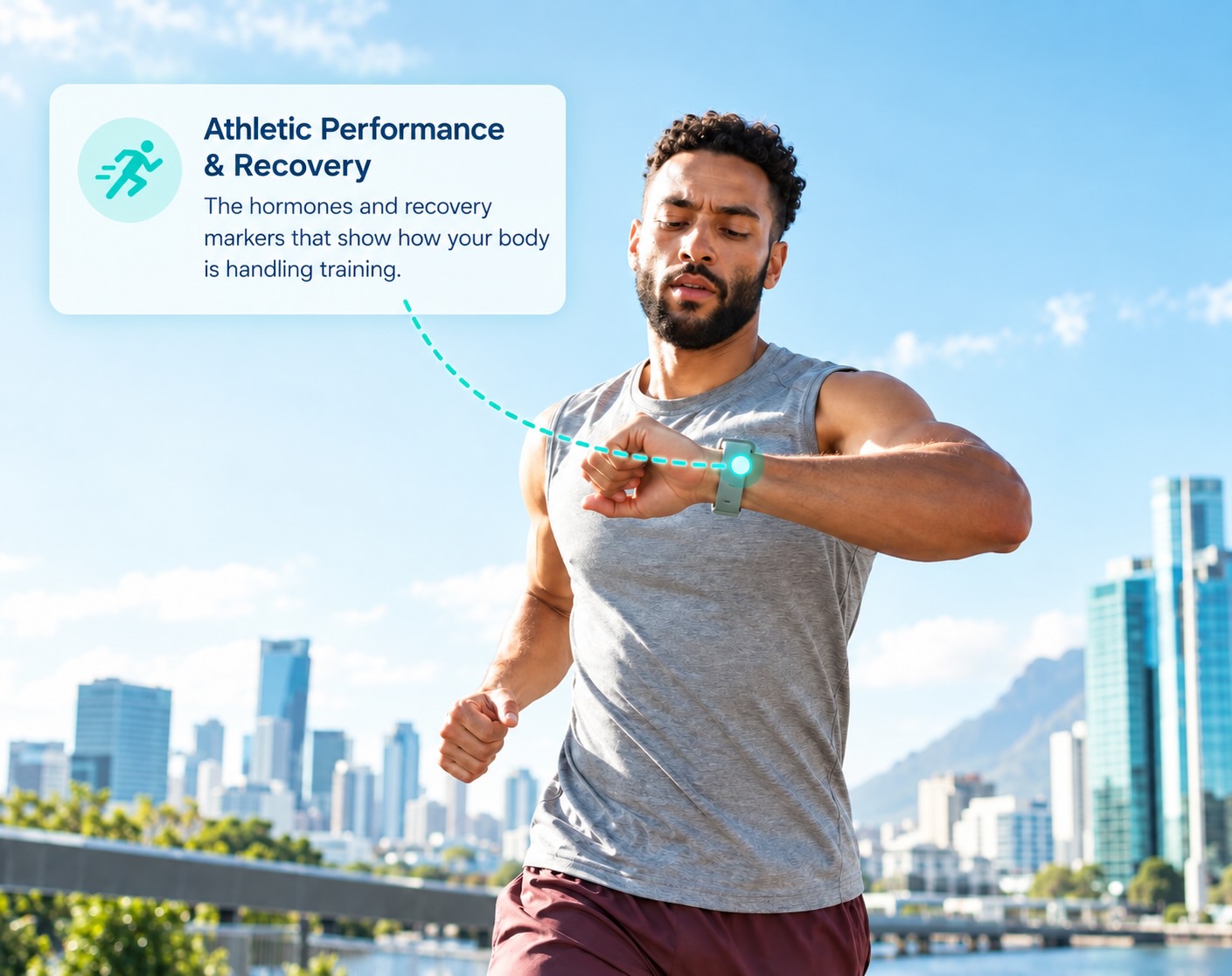 What is a sports hormone test?